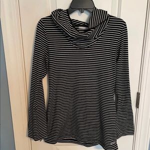 Columbia Women's Striped Hoodie Sz Large